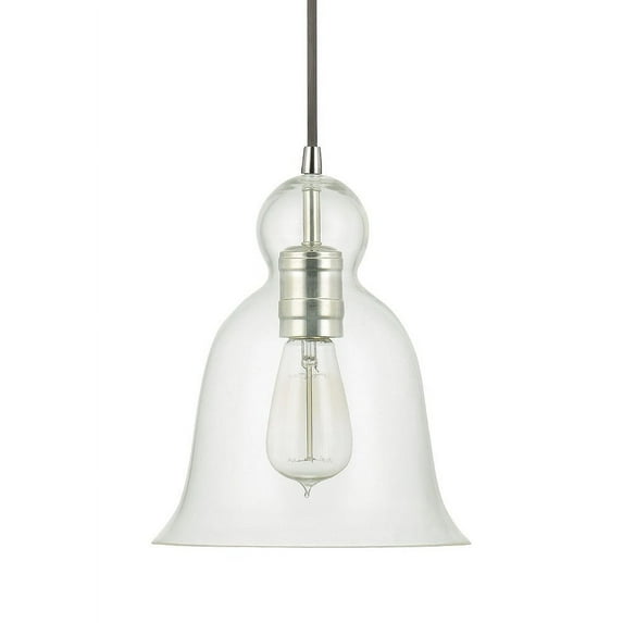 Capital Lighting 4642-137 10-1/2" Tall Mini Pendant - Nickel