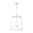 thumbnail image 1 of Capital Lighting Thea 4-LT Foyer Light - Polished Nickel - 537642PN, 1 of 9