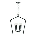 thumbnail image 1 of 4 Light Foyer In Modern Style-22 Inches Tall And 16.75 Inches Wide-Matte Black Finish    -Traditional Installation Capital Lighting 545941Mb, 1 of 10