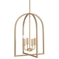 thumbnail image 1 of Capital Lighting 548841 Lawson 4 Light 16" Wide Multi Light Pendant - Brass, 1 of 7