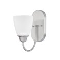 thumbnail image 1 of Capital Lighting 615111-337 Trenton 10" Tall Bathroom Sconce - Nickel, 1 of 2