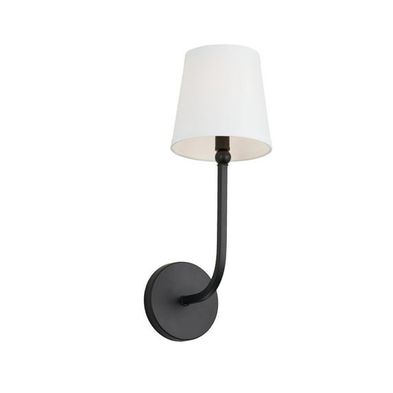 1 Light Wall Sconce In Transitional Style 6 High By 17 Wide-Matte Black Finish Capital Lighting 619311Mb-674
