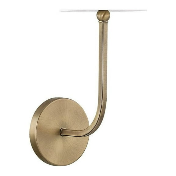 1 Light Wall Sconce In Transitional Style 6 High By 17 Wide-Aged Brass Finish Capital Lighting 619311Ad-674