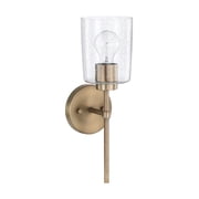 Open Box Capital Lighting 628511-449 Greyson 16" Tall Bathroom Sconce - Brass