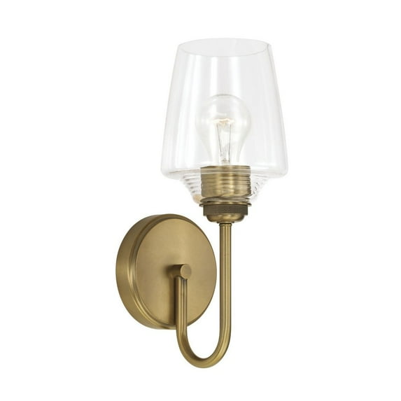 Capital Lighting 642211-512 Miller 13" Tall Bathroom Sconce - Brass