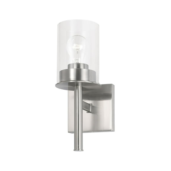 Capital Lighting 646811-532 Mason 13" Tall Wall Sconce - Nickel