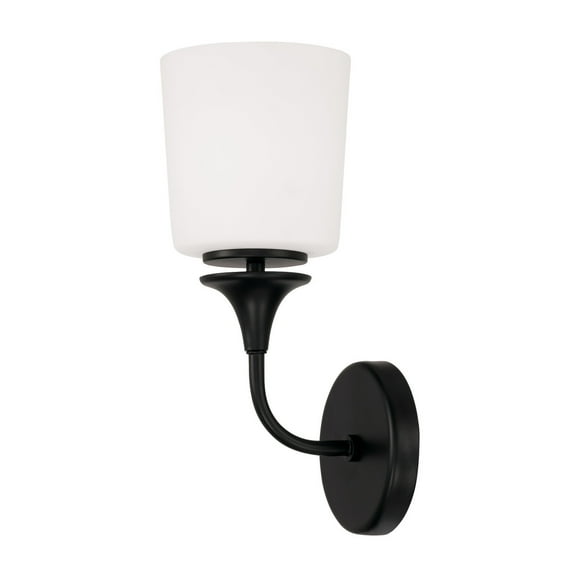 Capital Lighting 648911-541 Presley 14" Tall Wall Sconce - Black