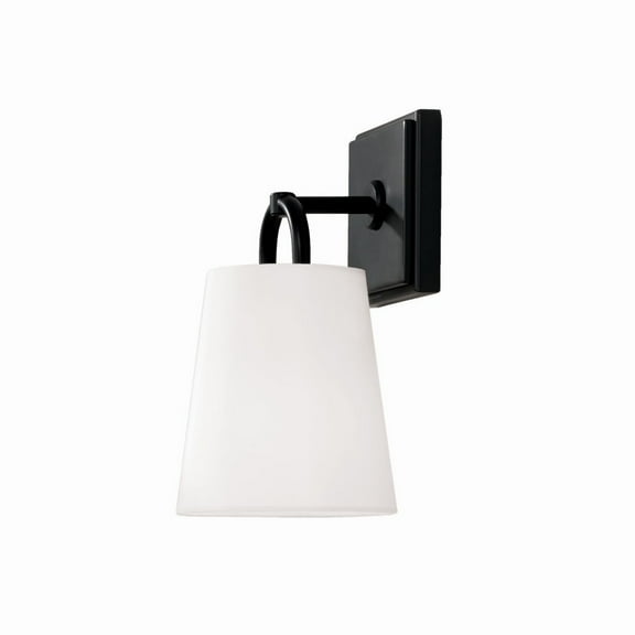 1 Light Wall Sconce In Minimalist Style-11 Inches Tall And 6 Inches Wide-Matte Black Finish Capital Lighting 649411Mb