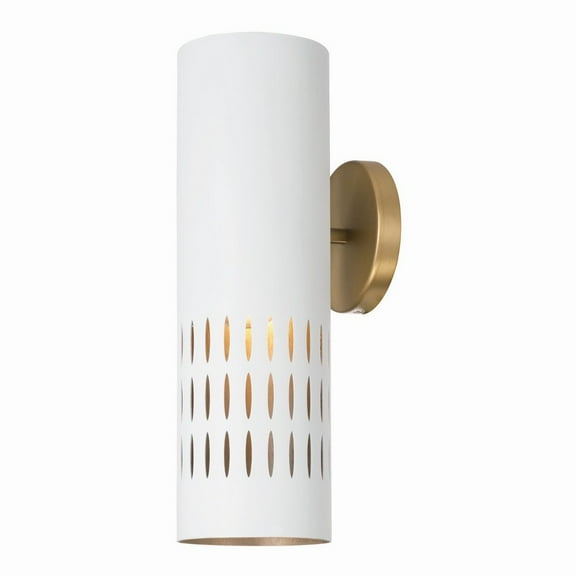 1 Light Wall Sconce In Art Deco Style-16 Inches Tall And 5 Inches Wide Capital Lighting 650211Aw