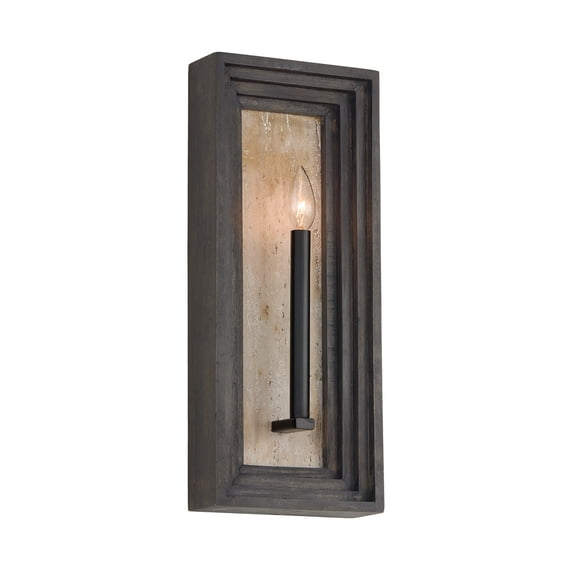 Capital Lighting 654011EB Dunn 20" Tall Wall Sconce - Espresso Stain / Black
