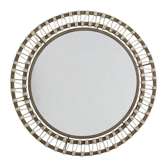 34.5 Inch Round Decorative Mirror In Traditional Style 34.5 High By 34.5 Wide Capital Lighting 740707Mm