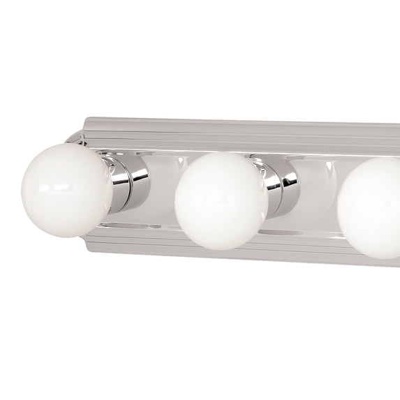 Capital Lighting 8104 4 Light 24" Wide Vanity Strip - Chrome