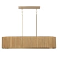 thumbnail image 1 of Capital Lighting 850751WS Donovan 5 Light 44" Wide Drum Chandelier - White Wash / Matte, 1 of 7