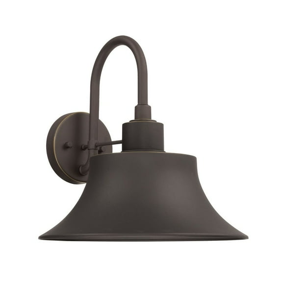 13.25 Inch Outdoor Wall Lantern Transitional Approved For Wet Locations Rain Or Shine Made For Coastal Environments-Oiled Bronze Finish Capital