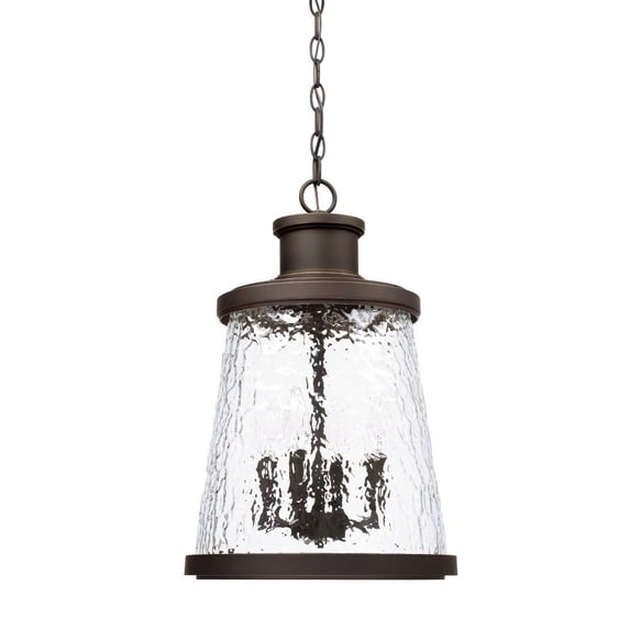 Capital Lighting 926542 Tory 4 Light 13" Wide Outdoor Pendant - Bronze
