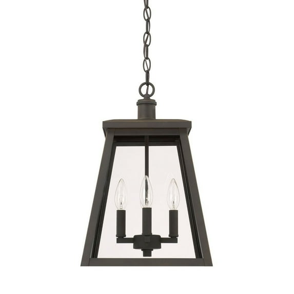 Capital Lighting 926842 Belmore 4 Light 12" Wide Outdoor Pendant - Bronze