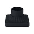 thumbnail image 1 of Capital Lighting 929902 Pier Mount Flange For Pier Mounting Post Lights - Black, 1 of 3