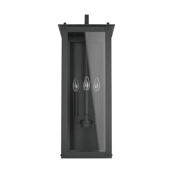 Capital Lighting 934641BK Hunt 4 Light Outdoor Wall Light, Black