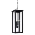 thumbnail image 1 of Capital Lighting 934644BK Hunt 4 Light 11" Wide Outdoor Pendant - Black, 1 of 7