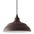 thumbnail image 1 of Capital Lighting 936311 Rlm 14" Wide Outdoor Pendant - Bronze, 1 of 7