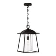 thumbnail image 1 of Capital Lighting 943614 Durham 11" Wide Outdoor Pendant - Black, 1 of 10