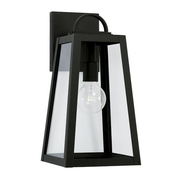 1 Light Outdoor Wall Lantern Rain Or Shine Made For Coastal Environments-Black Finish Capital Lighting 943711Bk