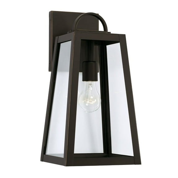 1 Light Outdoor Wall Lantern Rain Or Shine Made For Coastal Environments-Oiled Bronze Finish Capital Lighting 943711Oz