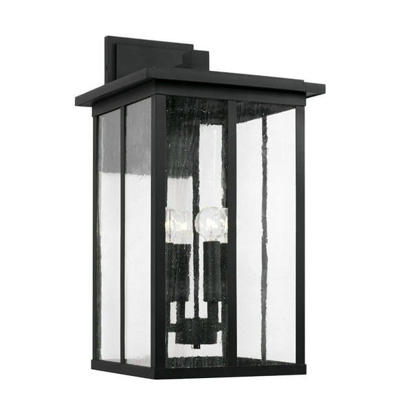 4 Light Outdoor Wall Lantern Rain Or Shine Made For Coastal Environments-Black Finish Capital Lighting 943843Bk