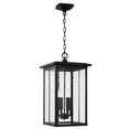 thumbnail image 1 of 4 Light Outdoor Hanging Lantern Rain Or Shine Made For Coastal Environments-Black Finish Capital Lighting 943844Bk, 1 of 9