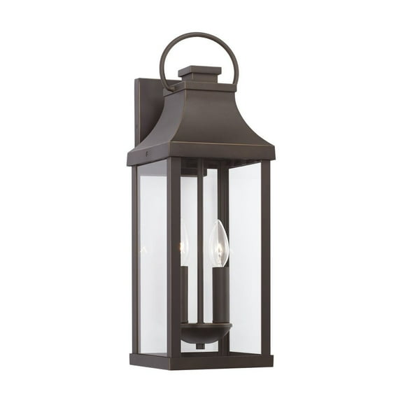 Outdoor Wall Lantern In Traditional Style-20.75 Inches Tall And 7 Inches Wide-Oiled Bronze Finish-Incandescent Lamping Type Capital Lighting 946421Oz