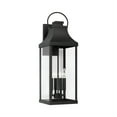 thumbnail image 1 of Outdoor Wall Lantern In Traditional Style-27 Inches Tall And 9 Inches Wide-Black Finish-Incandescent Lamping Type Capital Lighting 946441Bk, 1 of 5