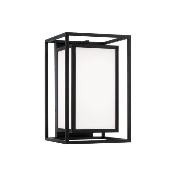 Capital Lighting 953111BK Aiden 14" Tall Outdoor Wall Sconce - Black