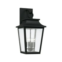 Capital Lighting 953341 Chandler 4 Light 24" Tall Outdoor Wall Sconce - Black