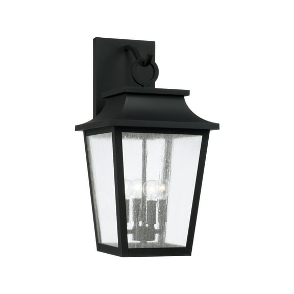 Capital Lighting 953341 Chandler 4 Light 24" Tall Outdoor Wall Sconce - Black