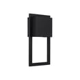 thumbnail image 1 of Capital Lighting 956011-Gl Nate 15" Tall Outdoor Wall Sconce - Black, 1 of 5