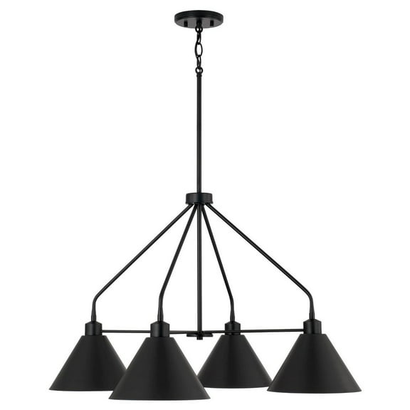 Capital Lighting - Alden - 4 Light Chandelier In Modern Style-20 Inches Tall and