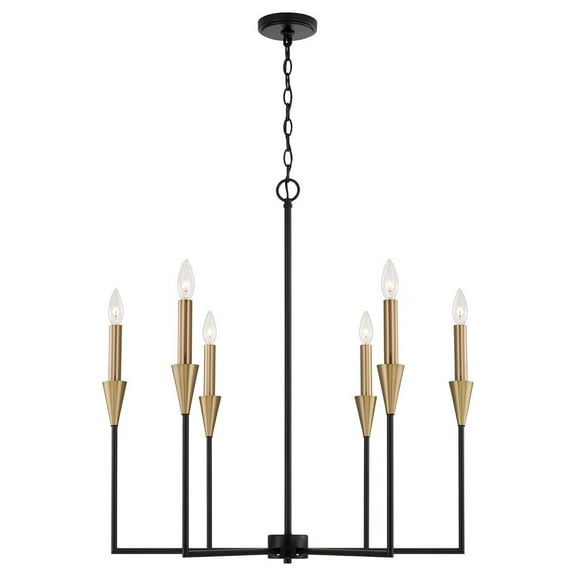 Capital Lighting - Avant - 6 Light Chandelier In Modern Style-30.5 Inches Tall