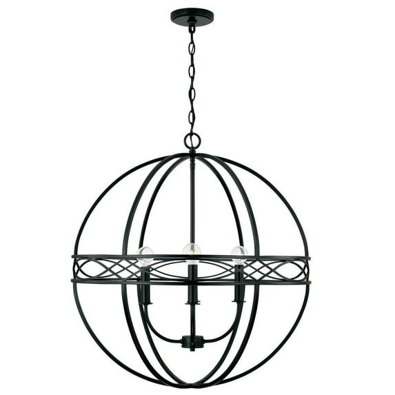 Capital Lighting - Avery - 4 Light Pendant In Transitional Style-28 Inches Tall