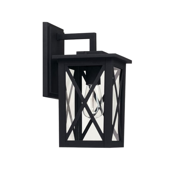 Capital Lighting Avondale 1-light Black Outdoor Wall Lantern