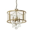 thumbnail image 1 of 4 Light Pendant In Transitional Style 15 High By 16.5 Wide-Antique Gold Finish    -Traditional Installation Capital Lighting 9484Ag-Cr, 1 of 3