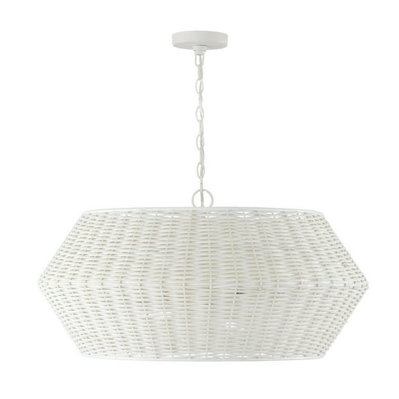 Capital Lighting - Boca - 6 Light Pendant In Coastal Style-14.75 Inches Tall and