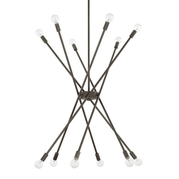 Capital Lighting - Chandelier 12 Light Nordic Grey - in Transitional style - 33