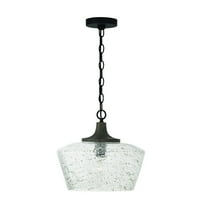 Capital Lighting - Clive - 1 Light Pendant In Farmhouse Style-12.5 Inches Tall