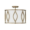 thumbnail image 1 of Capital Lighting - Cohen - 3 Light Semi-Flush Mount In Contemporary Style-13.5, 1 of 6