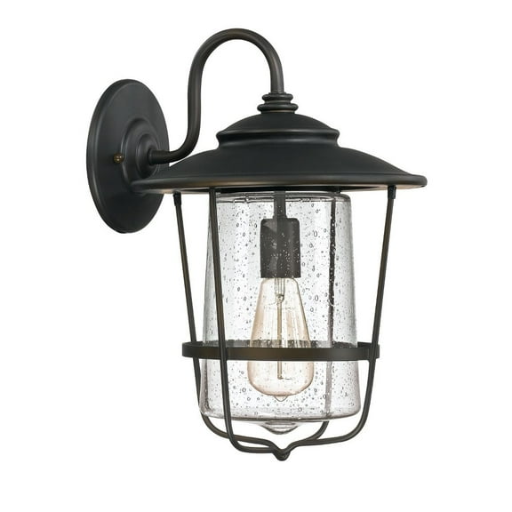 Capital Lighting Creekside Old Bronze 1 Light Outdoor Wall Lantern
