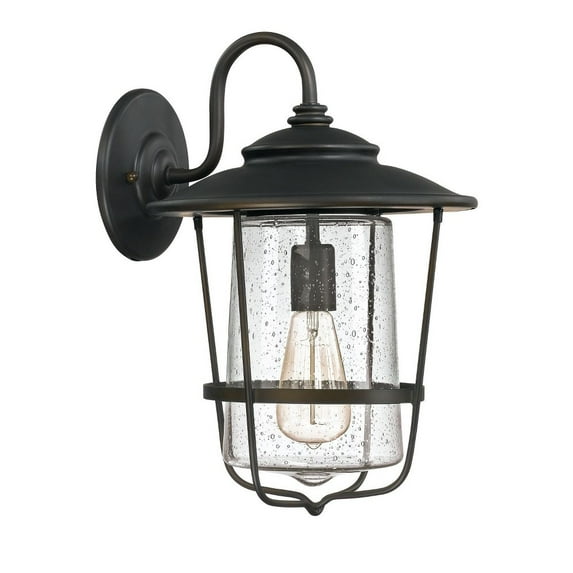 Capital Lighting Creekside Old Bronze 1 Light Outdoor Wall Lantern