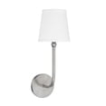 thumbnail image 1 of 1 Light Wall Sconce In Transitional Style 6 High By 17 Wide-Brushed Nickel Finish Capital Lighting 619311Bn-674, 1 of 3