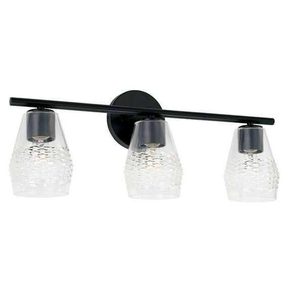 Capital Lighting - Dena - 3 Light Bath Vanity In Transitional Style-9.5 Inches