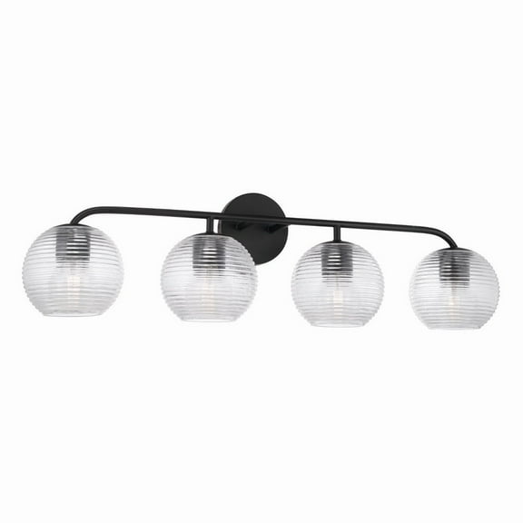 Capital Lighting - Dolan - 4 Light Bath Vanity In Minimalist Style-9.5 Inches