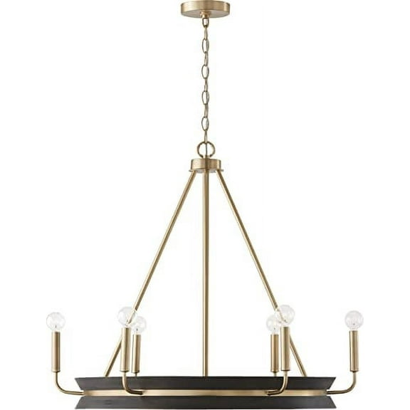 Capital Lighting - Finn - 6 Light Chandelier In Industrial Style-27.25 Inches